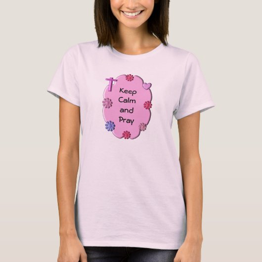 保穏やか祈に Tシャツ (正面)