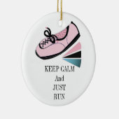 保穏やか走に セラミックオーナメント (右)