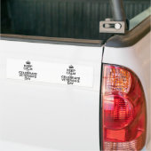 保穏や祝退役軍人 バンパーステッカー (トラック上)