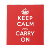 保穏や運かなオリジナル ノートパッド (正面)