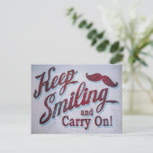 保笑い運ている ポストカード (スタンド正面)