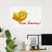 保笑い！レモン組成 ポスター (ホームオフィス)