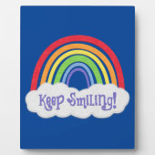 保笑い！ | Rainbow with Cloud |ユーカスタマイズ フォトプラーク (正面)