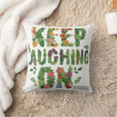 保笑う クッション (ブランケット)