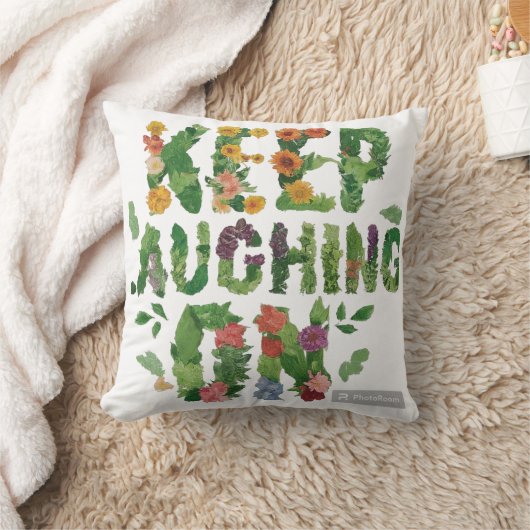 保笑う クッション (ブランケット)