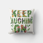 保笑う クッション (正面)