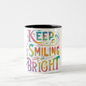 保笑う ツートーンマグカップ (中央)