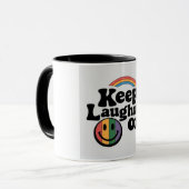 保笑う マグカップ (正面左)