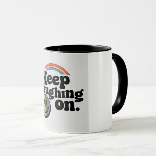 保笑う マグカップ (正面右)