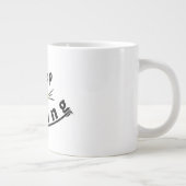 保笑顔のハッピーロゴ ジャンボコーヒーマグカップ (右)