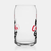 保素晴らし!カナダメープルの葉の再メイク ガラス缶 (右)