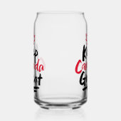 保素晴らし!カナダメープルの葉の再メイク ガラス缶 (左)