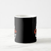保素晴らし!カナダメープルの葉の再メイク コーヒーマグカップ (中央)