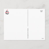 保素晴らし!カナダメープルの葉の再メイク シーズンポストカード (裏面)