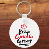 保素晴らしCanada Maple Leaf非販売時 キーホルダー (正面)