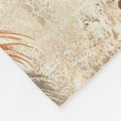 保素朴宝曼荼羅美術 フリースブランケット (角)