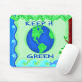 保緑のマウスパッド マウスパッド (マウス)