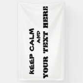 保編集可能 横断幕 (縦)