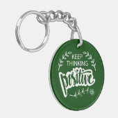 保考える前向きの キーホルダー (正面左)