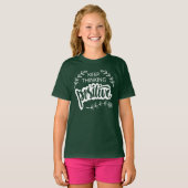 保考える前向きの Tシャツ (正面フル)
