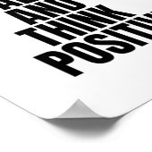 保考え静かに ポスター (角)