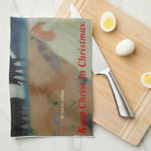 保聖降誕祭 キッチンタオル (四つ折り)