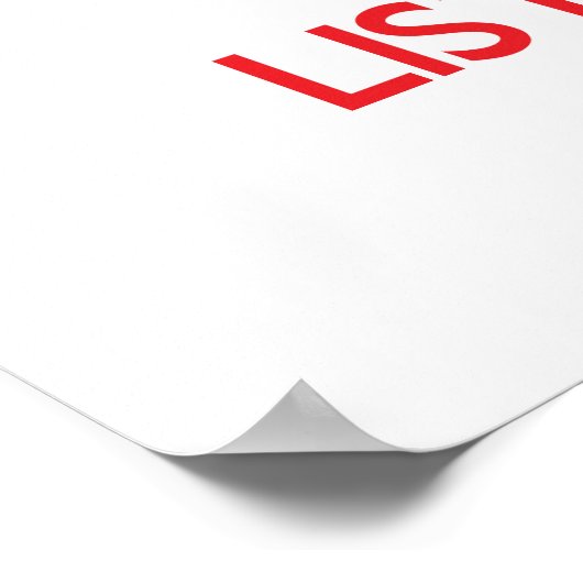 保聞はKarenへ ポスター (角)