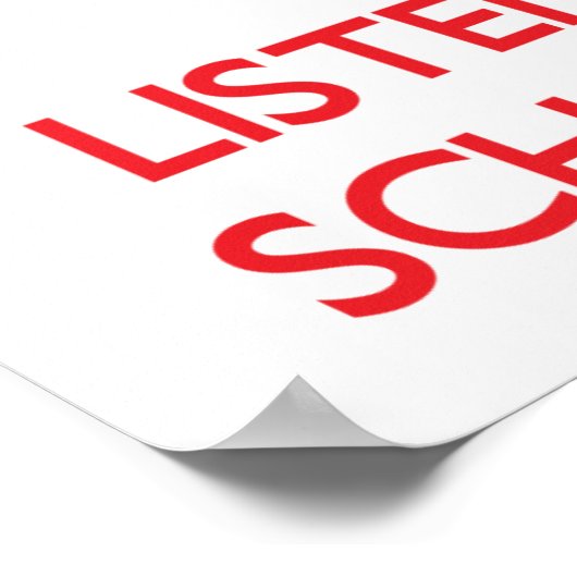 保聞学校へナース ポスター (角)