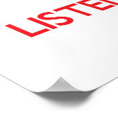 保聞静かに ポスター (角)