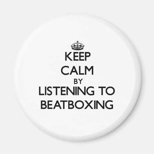 保聞BEATBOXINGへ マグネット (正面)