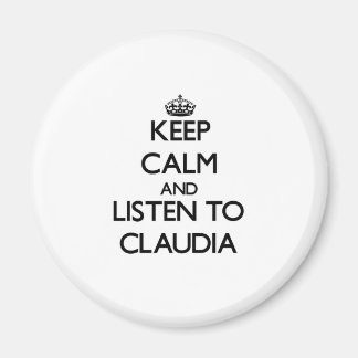 保聞Claudiaへ マグネット