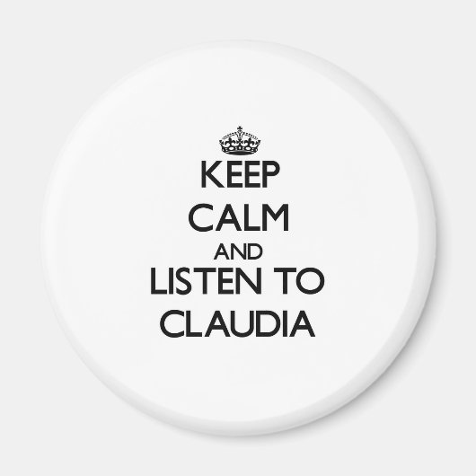 保聞Claudiaへ マグネット (正面)