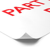 保肉屋で穏やかでパーティー ポスター (角)