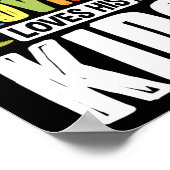 保育の子ども保育の提供者は彼女を愛している ポスター (角)