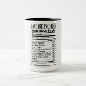 保育の提供者の事実マグ マグカップ (中央)