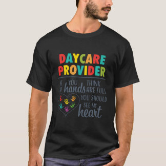 保育プロバイダの感謝Pildcare Pre-K Teac Tシャツ