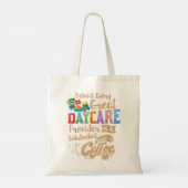 保育プロバイダ保育先生コーヒー愛好家Dr. トートバッグ (裏面)