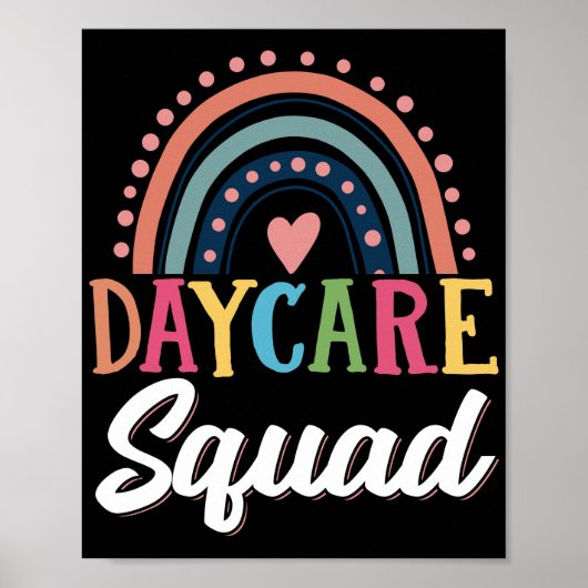 保育プロバイダ保育分隊トドラーレインボー ポスター (正面)
