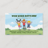 保育プロフェッショナル事業 | ハッピーキッズ 名刺 (正面)