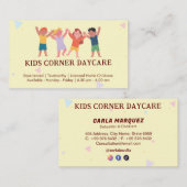 保育プロフェッショナル事業 | 免許保育 名刺 (正面/裏面)