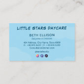 保育プロフェッショナル事業 | 免許保育 名刺 (裏面)