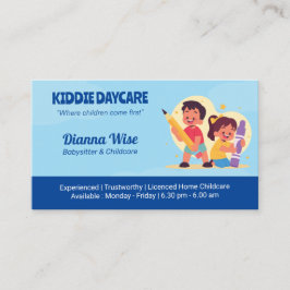 保育プロフェッショナル事業 | 深い青 名刺