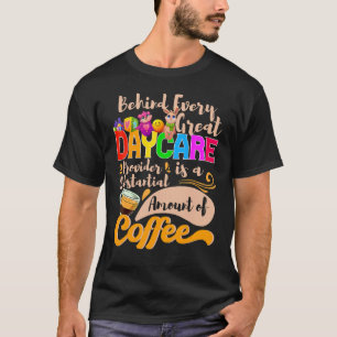 保育先生コーヒードリンカー保育士 Tシャツ