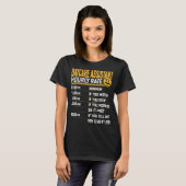 保育助成保育園時間 Tシャツ (正面フル)
