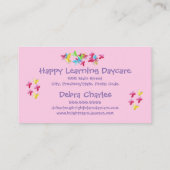 保育園こども自然 名刺 (裏面)