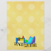 保育園のパンフレット チラシ (裏面)