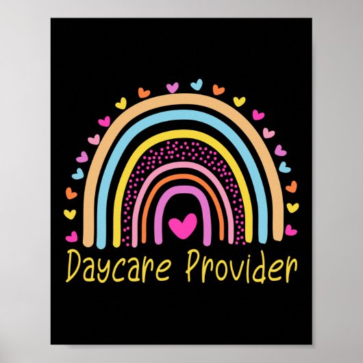 保育園プロバイダ先生虹 ポスター (正面)