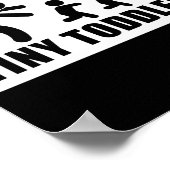 保育園保育園小さな幼児を追う ポスター (角)