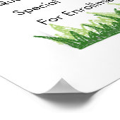 保育園児童ベビー用ポス気にタ ポスター (角)