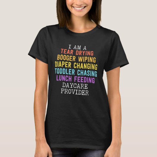保育園定義かわいい乳母保育園C Tシャツ (正面)
